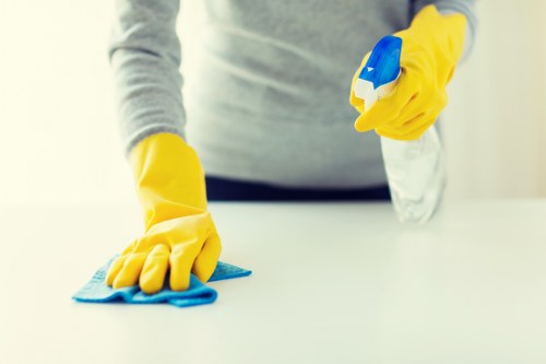 Supplier audit and responsible sourcing in a cleaning business