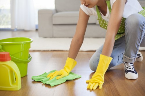 Commercial move out cleaning in a Chelsea office space